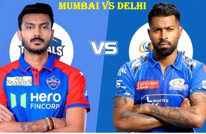 Delhi Capitals Cricket vs Mumbai Indians Cricket Match Scorecard 