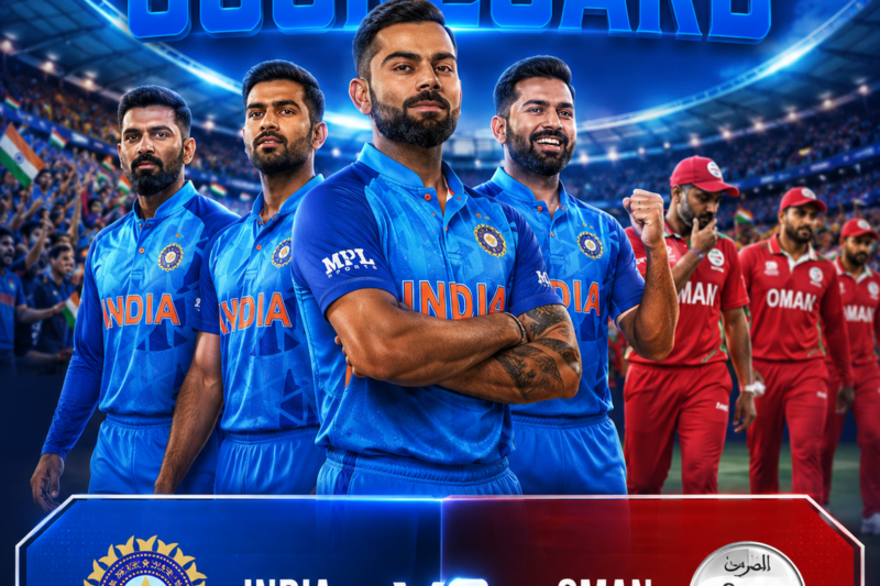 India National Cricket Team Vs Oman National Cricket Team Match Scorecard