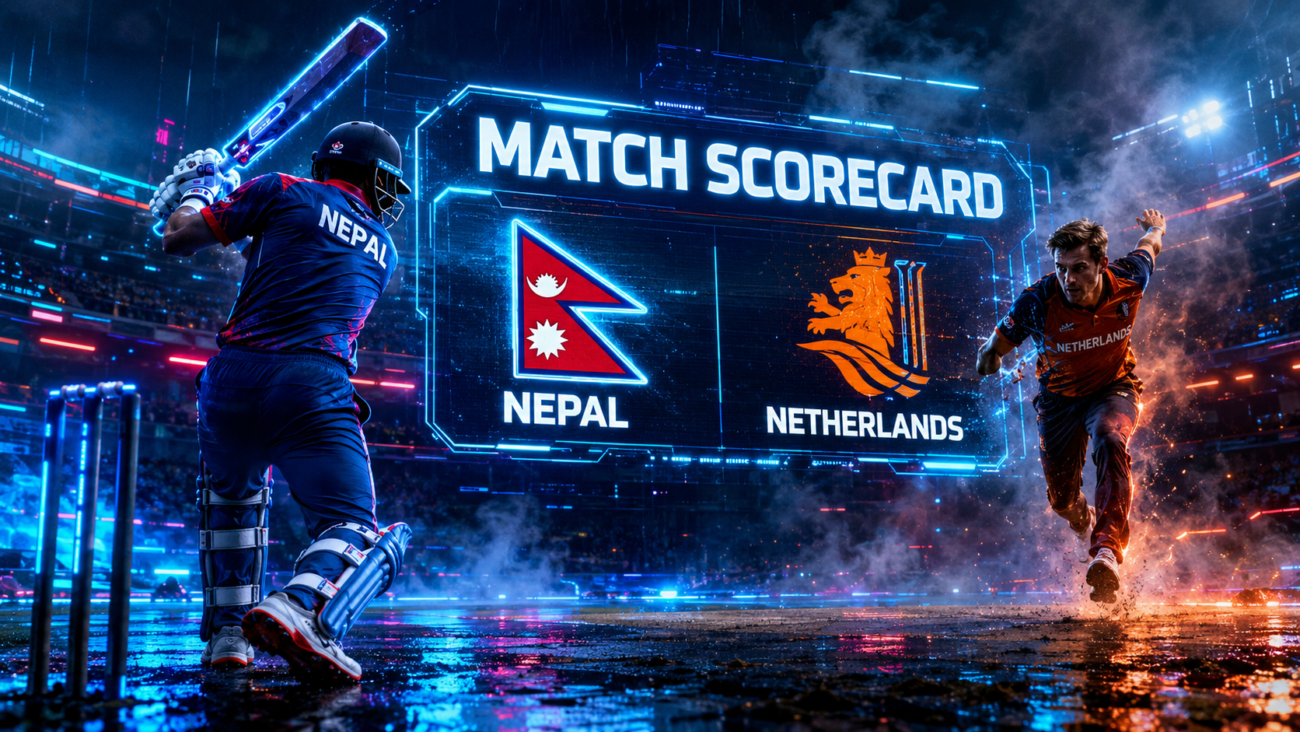 Nepal National Cricket Team Vs Netherlands National Cricket Team Match Scorecard