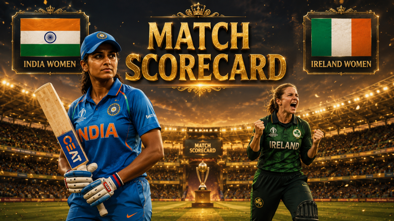 India Women's National Cricket Team Vs Ireland Women's National Cricket Team Match Scorecard