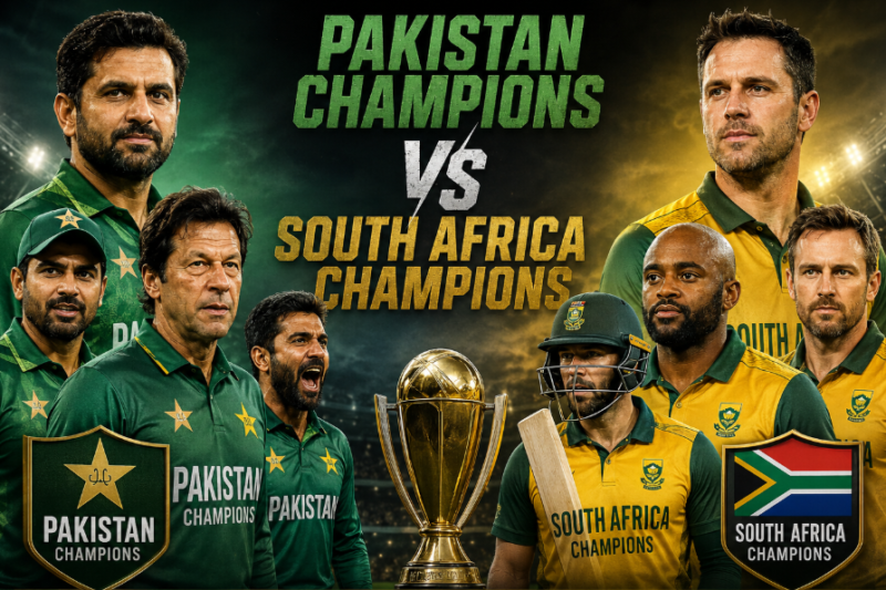 Pakistan Champions Vs South Africa Champions Match Scorecard