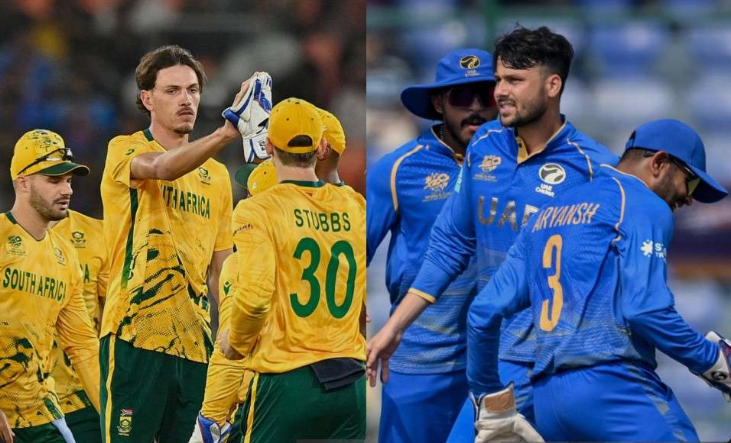 South Africa National Cricket Team Vs United Arab Emirates National Cricket Team Match Scorecard